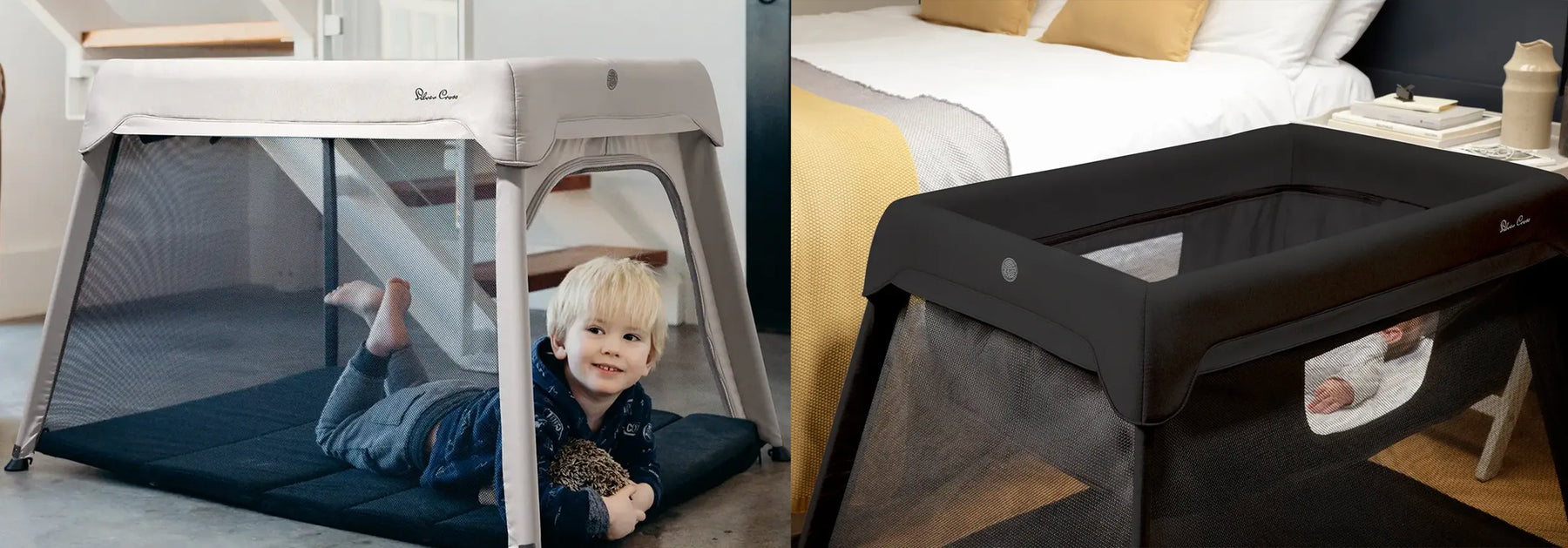 Silver Cross Slumber: The Ultimate 3-in-1 Travel Cot, Portacot & Playpen for Busy Parents