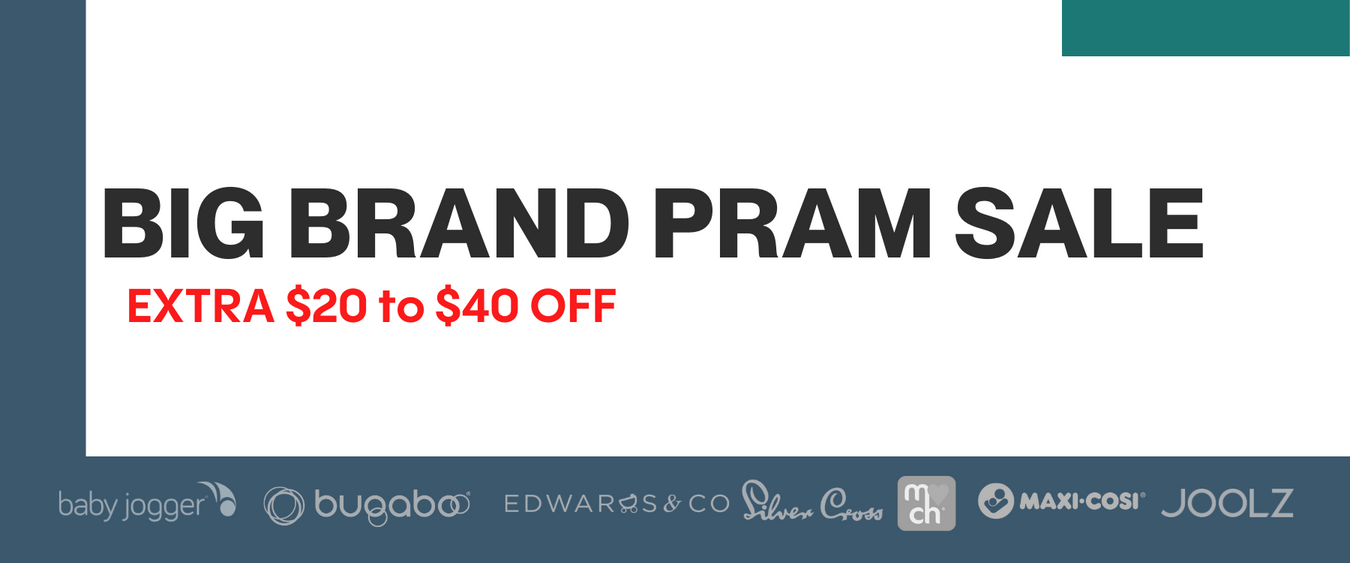 Big Brand Pram Sale - Extra $20 to $40 OFF!