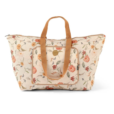 OiOi Fold-Up Tote - Wildflower