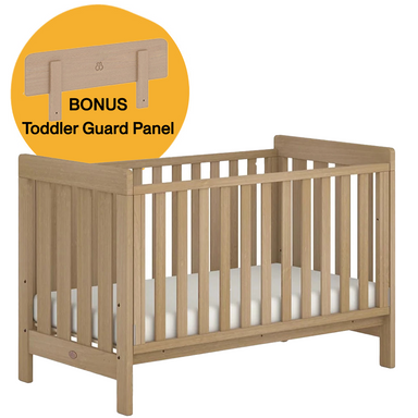 Boori Daintree Cot Almond Bonus Toddler Guard Panel