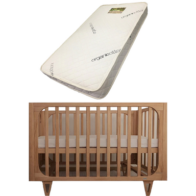 Cocoon Vibe 4 in 1 Cot and Bonnell Organic Latex Mattress