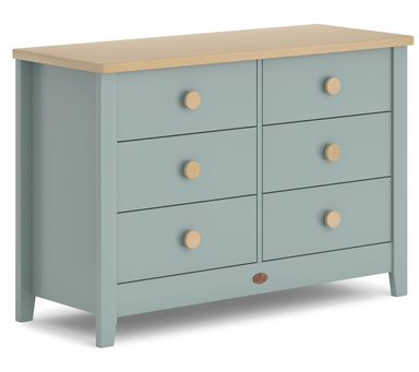 Boori 6 Drawer Chest V22 Blueberry/Almond Furniture Chest of Drawers 9328730036016