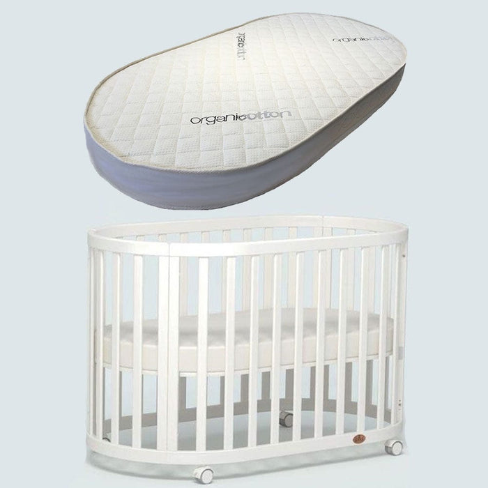 Boori Eden Cot and Mattress Package Barley V22 Furniture (Packages) 9358417002195