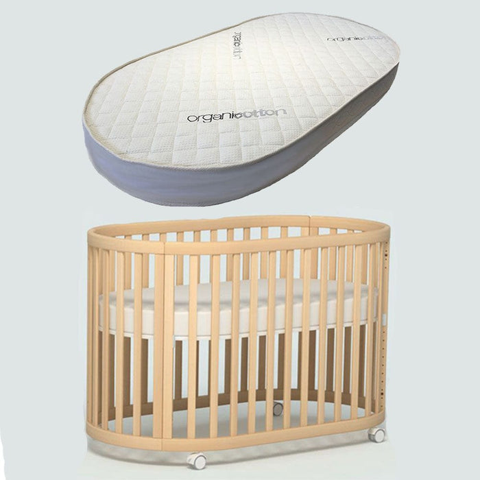 Boori Eden Cot and Mattress Package Beech V22 Furniture (Packages) 9358417002188
