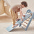 Boori Tidy Pikler Climbing Board V23 Blueberry and Almond Furniture (Toddler Kids) 9328730100748