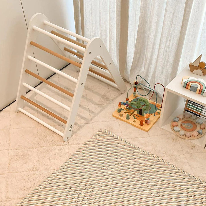Boori Tidy Pikler Climbing Triangle V23 Barley and Almond Furniture (Toddler Kids) 9328730100670