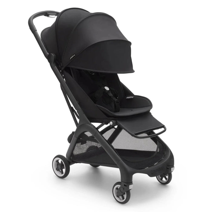 Bugaboo Butterfly Travel Stroller (Midnight Black), Maxi Cosi Mico Plus Capsule (Night Grey) and Adapter Package Pram (Bundle Package) 9358417004724