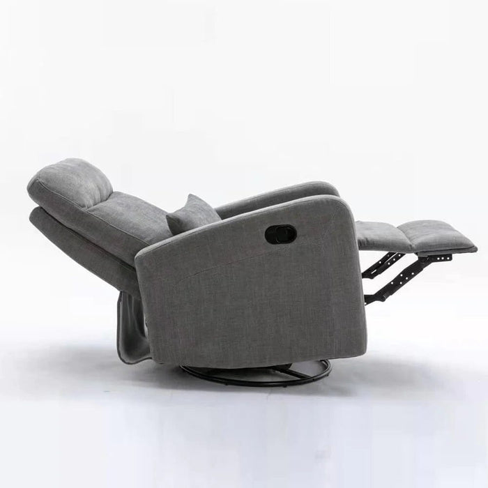 Cocoon Plush Reclining Glider Chair Furniture (Glider Chair) 852345008339