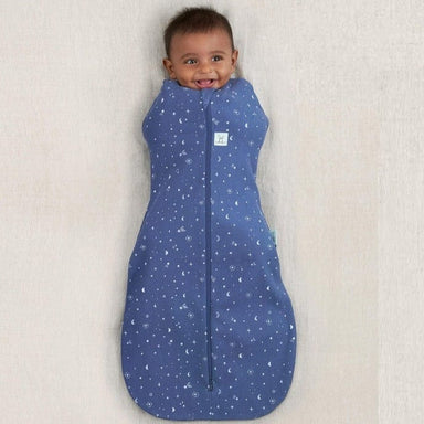 ErgoPouch 1.0 Tog Cocoon Swaddle Bag 6-12 Months Night Sky Sleeping & Bedding (Swaddle Sleeping Bag) 9352240008782