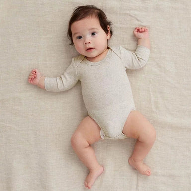 ErgoPouch Long Sleeve Bodysuit 0-3 Months- Grey Marle Clothing (Accessories) 9352240016015