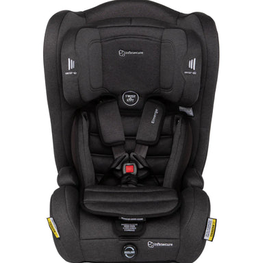 InfaSecure Emerge Go Forward Facing Harnessed Car Seat Black