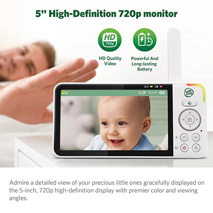 Leapfrog LF915HD Pan & Tilt Video & Audio Monitor Health Essentials (Baby Monitors) 9342731003822