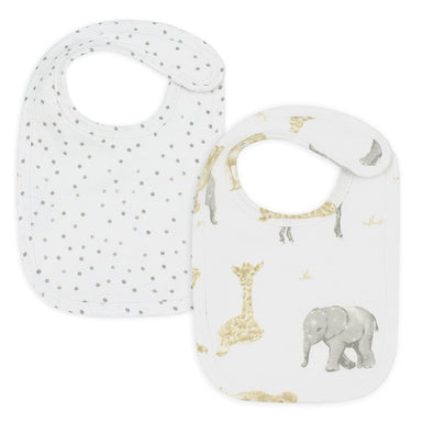 Living Textiles 2-pack Bibs- Savanna Babies Playtime & Learning (Toys) 9315311034707