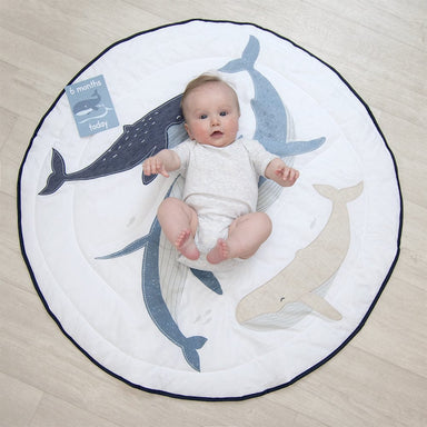 Living Textiles Round Play Mat with Milestone Cards - Oceania Playtime & Learning (Play Mat) 9315311034936