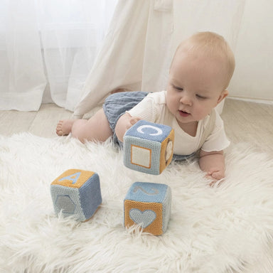 Living Textiles Soft Stacking Blocks - Leo The Lion Playtime & Learning (Toys) 9315311040364
