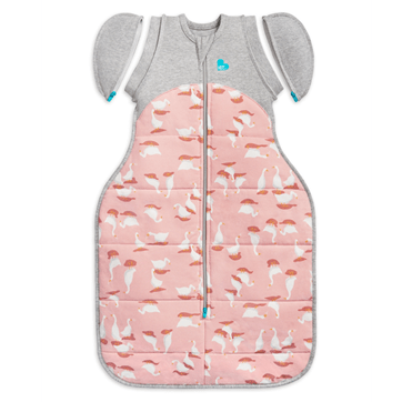 Love To Dream Swaddle Up Transition Bag Warm 2.5 TOG Large - Dusty Pink Sleeping & Bedding (Swaddle Sleeping Bag) 9343443103497
