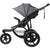 Mothers Choice Flux II Layback 3 Wheel Stroller Charcoal Pram (Stroller) 9312541741634