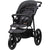 Mothers Choice Flux II Layback 3 Wheel Stroller Charcoal Pram (Stroller) 9312541741634
