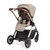 Silver Cross Reef Pram + First Bed Folding Carrycot Stone - Pre Order End June