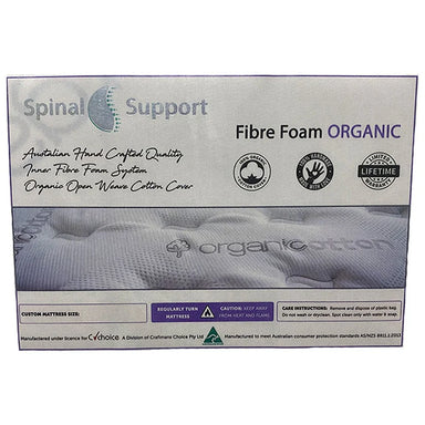 Spinal Support Fibre Foam Organic Mattress for Cocoon Nest Cot, Lolli Sprout & Kaylula Sova Cot