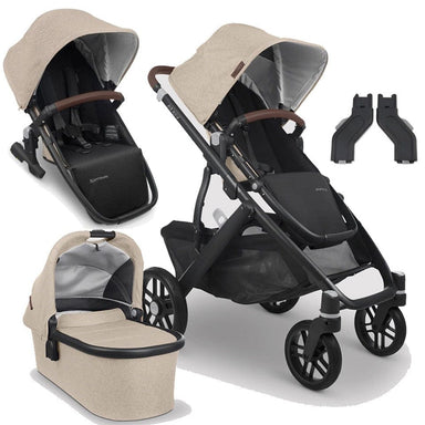 UPPAbaby VISTA V2 DUO Package (Liam) With Bassinet + Rumble Seat + Upper Adapter - PRE ORDER LATE JULY Pram (Bundle Package) 9358417004670