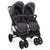 Valco Baby Snap Ultra Duo (Charcoal) with 2x Maxi Cosi Mico Non Isofix Capsule (Night Grey) + Maxi Cosi Adaptors (A Primary & B Secondary) Pram (Bundle Package) 9358417001907