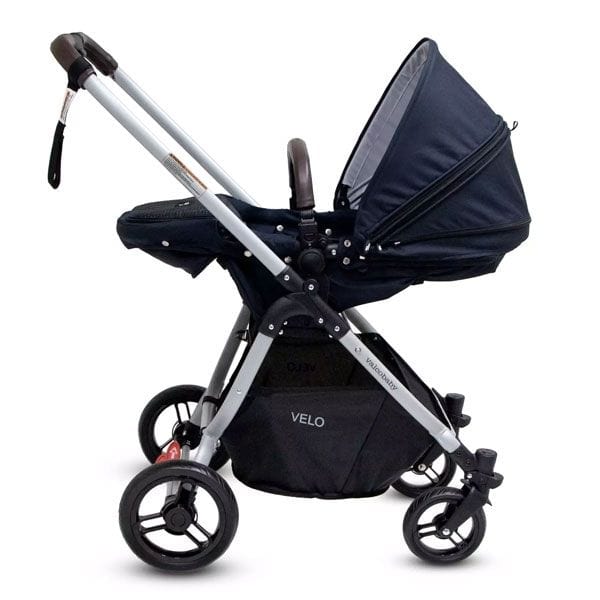Valco Baby Velo Stroller Navy Pram (4 Wheel) 9315517100787