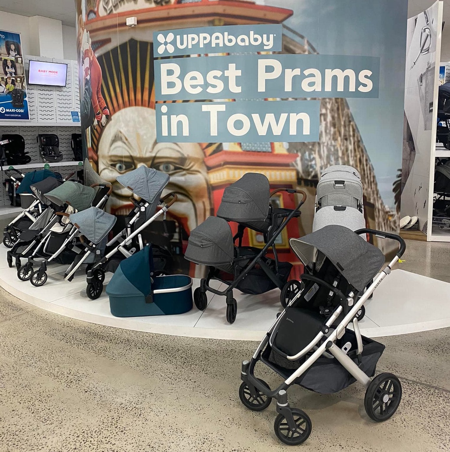 UPPAbaby Vista V2 Pram - The single stroller and expands to accommodate up to three children