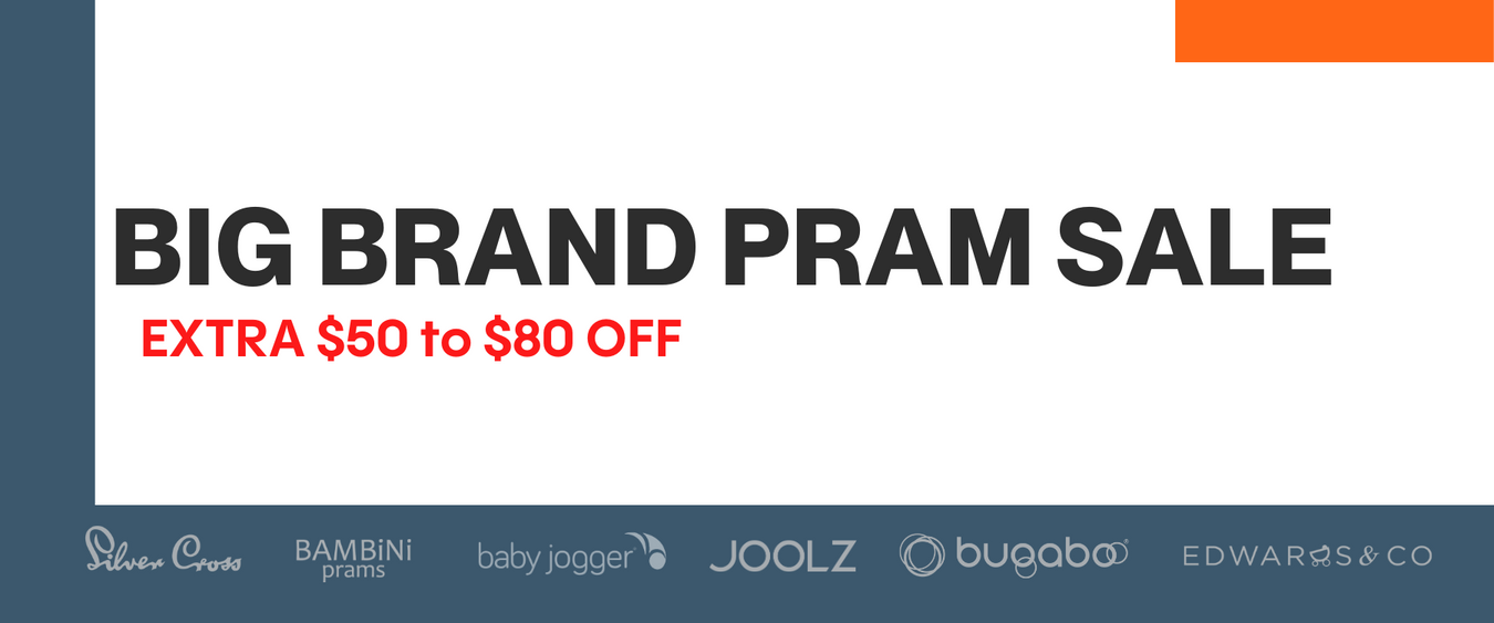 Big Brand Pram Sale - Extra $50 to $80 OFF!!