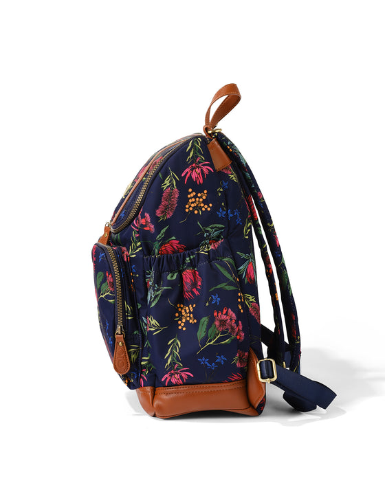 OiOi Signature Nappy Backpack - Botanical Floral Nylon