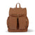 OiOi Signature Nappy Backpack - Terracotta Genuine Leather