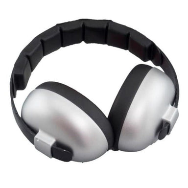 Baby Banz Mini Baby Ear Muffs 3 Months to 2 Years Silver Health Essentials ( Baby Health & Safety) 9330696018524