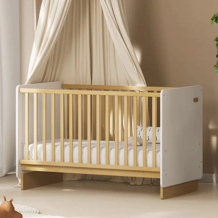 Boori Neat Cot Bed Barley and Almond