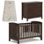 Boori Casa Cot and Linear Chest Package Coffee + FREE Bonnell Organic Latex Mattress Furniture (Packages) 9358417001969