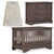 Boori Eton Convertible Plus Cot and Dresser Package Mocha + FREE Bonnell Organic Mattress Furniture (Packages) 9358417002348