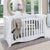 Boori Sleigh Royale Cot V23 and Dresser + Bonnell Bamboo Mattress Barley Furniture (Packages) 9358417002164