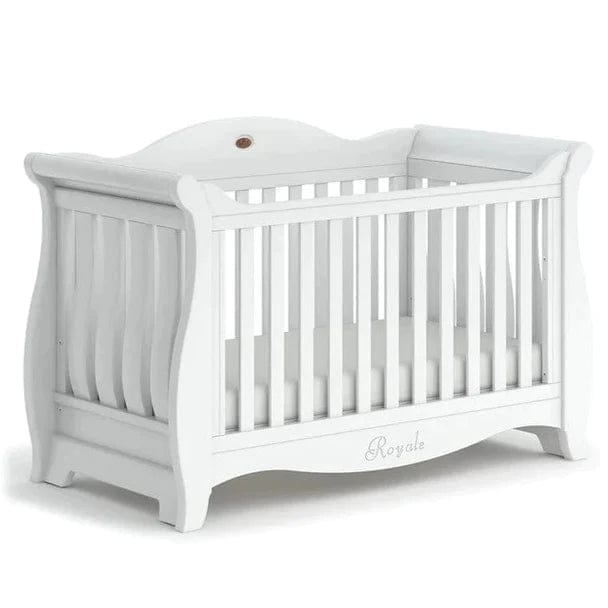 Boori Sleigh Royale Cot V23 and Dresser + Bonnell Organic Mattress Barley Furniture (Packages) 9358417002379