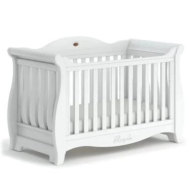 Boori Sleigh Royale Cot V23 and Dresser + Micro Pocket Organic Mattress Barley Furniture (Packages) 9358417002393