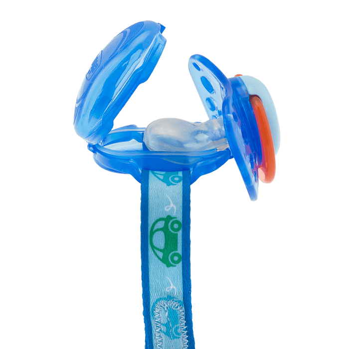 Chicco Clip With Teat Cover Blue Feeding (Soother Accessories) 8058664033058