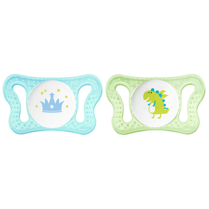 Chicco Soother Physio Micro 0-2M 2Pack Blue Feeding (Soothers) 8058664069538