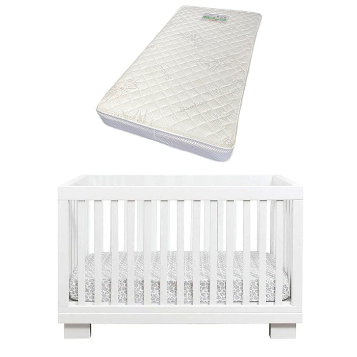 Cocoon Aston Cot with Bonnell Bamboo Mattress Furniture (Packages) 9358417002904