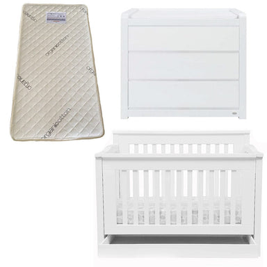 Cocoon Flair Cot and Dresser Package + FREE Bonnell Organic Latex Mattress Furniture (Packages) 9358417003048