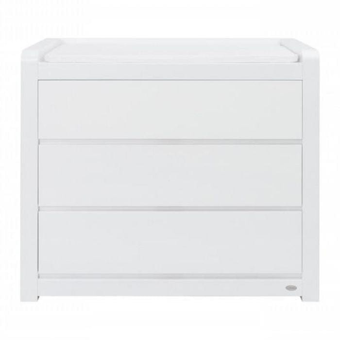 Cocoon Flair Dresser with Change Area White Furniture (Chest of Drawers) 852345008445