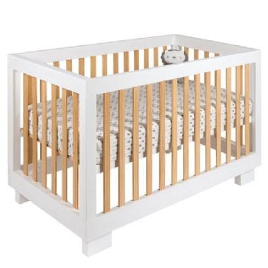 Cocoon Luxe Cot White/Natural Furniture (Cots) 852345008421