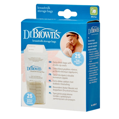 Dr Browns Breastmilk Storage Bags 25 Pack Feeding (Accessories) 851606002086