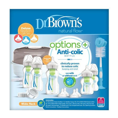 Dr Browns Deluxe Options+ Wide Neck Newborn Starter Set Feeding (Accessories) 072239317990