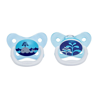 Dr Browns Prevent Contoured Pacifier 0-6 Months Blue Feeding (Accessories) 072239301807