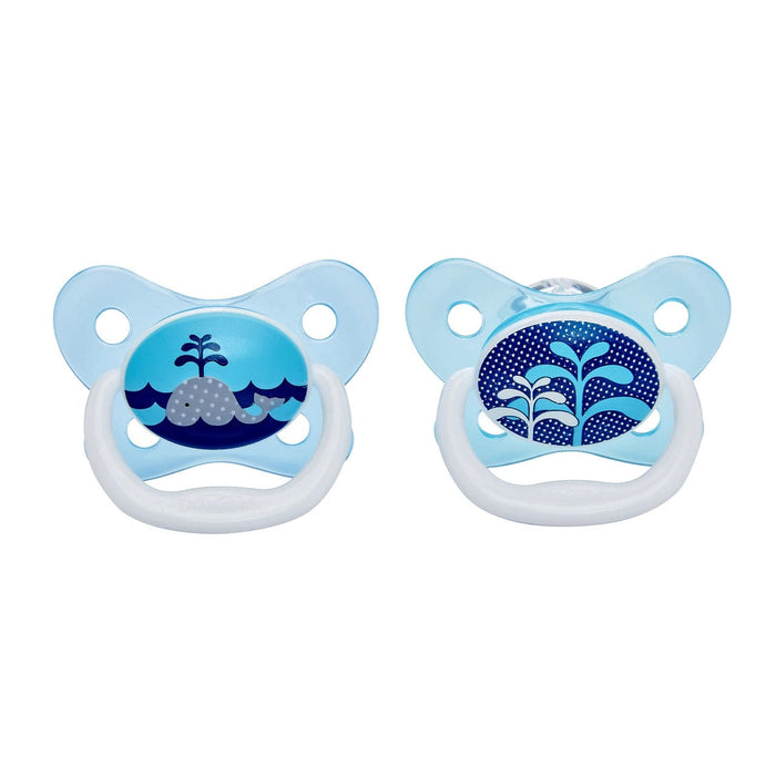 Dr Browns Prevent Contoured Pacifier 0-6 Months Blue Feeding (Accessories) 072239301807