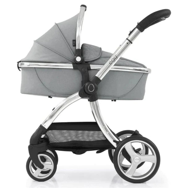 Egg 2 Stroller  + Carrycot + Tandem Seat + Tandem Adaptor (Monument Grey) - EX DISPLAY