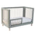 Cocoon Allure Cot with Bonnell Organic Latex Mattress Dove Grey